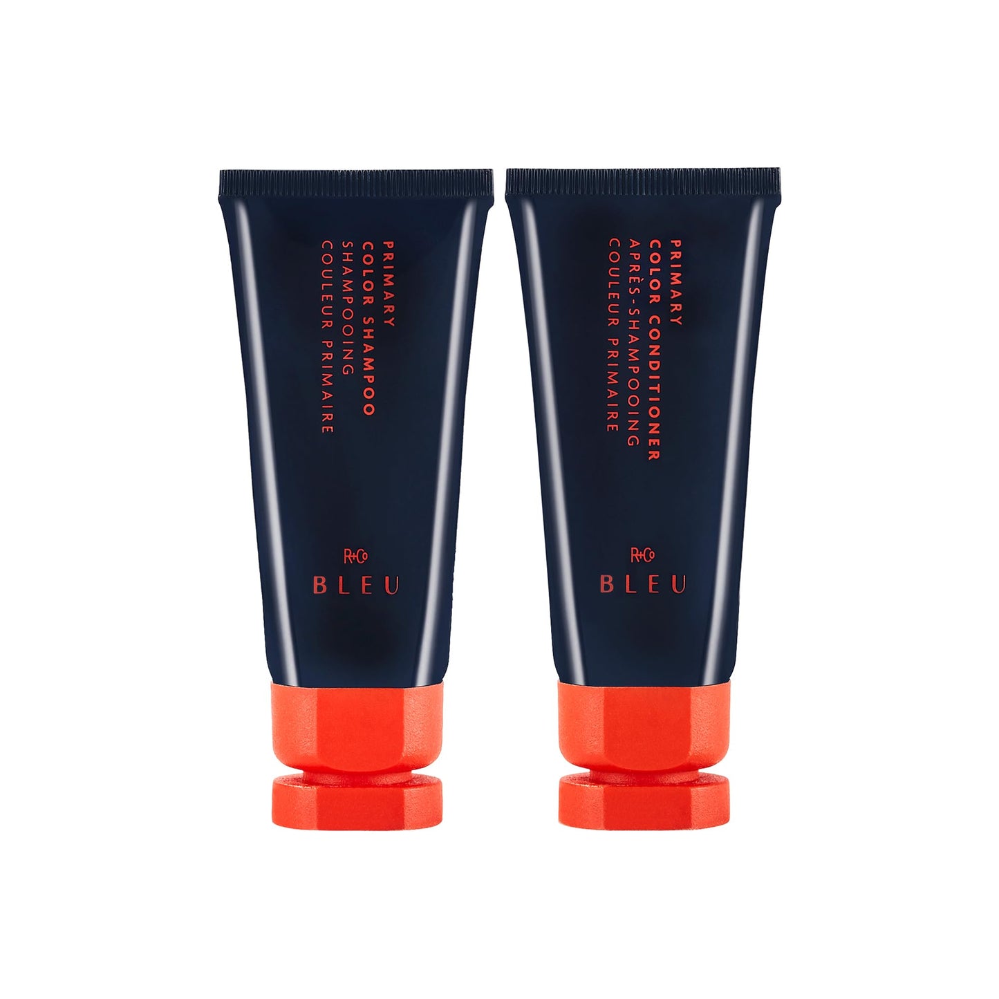 R+Co BLEU Primary Color Conditioner Mini | Fights Color Fade + Strengthens Hair + Deeply Hydrates | Vegan, Sustainable + Cruelty-Free | 1 Oz
