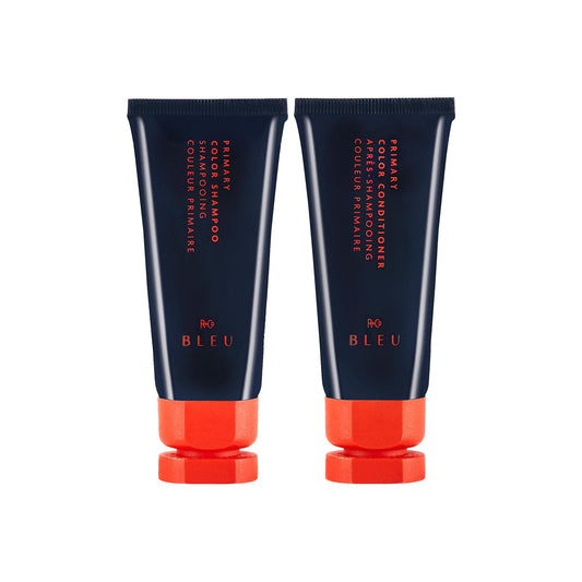 R+Co BLEU Primary Color Conditioner Mini | Fights Color Fade + Strengthens Hair + Deeply Hydrates | Vegan, Sustainable + Cruelty-Free | 1 Oz