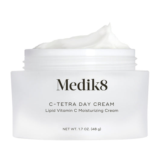 Medik8 C-Tetra Day Cream - Lipid Vitamin C Face Cream - Hydrating, Anti Aging Face Cream - Lightweight Daily Face Moisturizer with Vitamin C - 1.7 oz