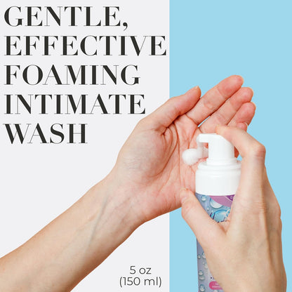 Feminine Wash, Unscented Feminine Cleanser for pH Balance and Vaginal Dryness Relief, Suitable for Sensitive Skin + pH Balance Oral Pills for Vaginal Moisture, Dryness, Itching Relief