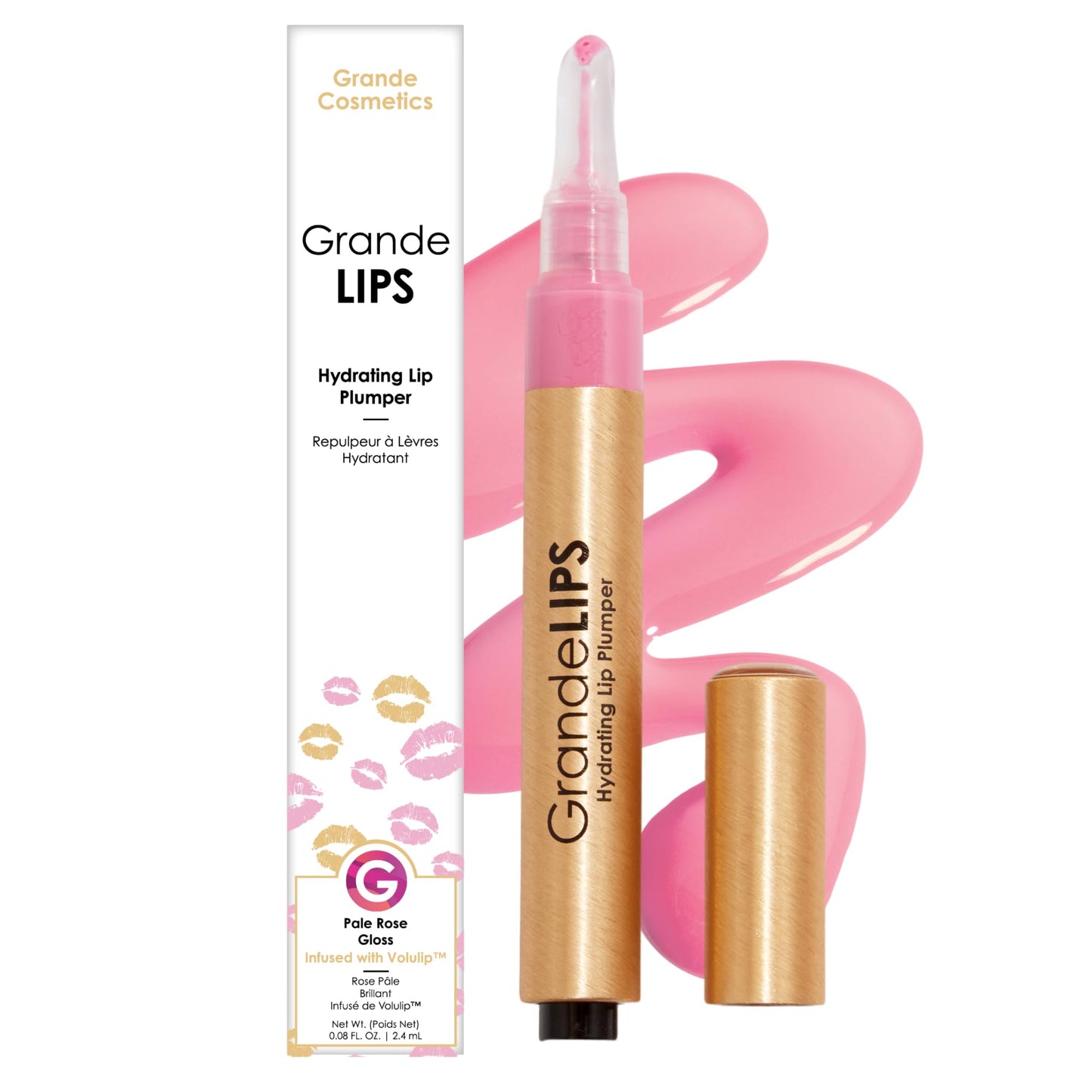 Grande Cosmetics GrandeLIPS Hydrating Lip Plumper - for Fuller-Looking, Hydrated Lips