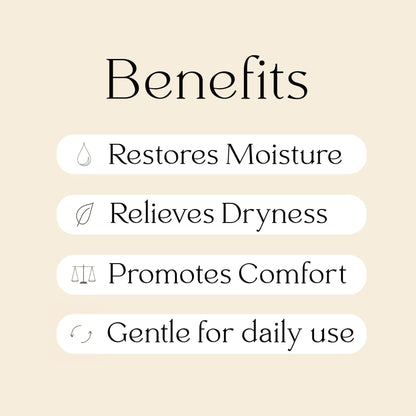 Vaginal Moisturizer Suppositories | Hydration Formula with Hyaluronic Acid, Squalene, Vitamin E, Cocoa Butter & Coconut Oil | Rapid Relief for Dryness & Hormone-free Intimate Comfort | All-Natural