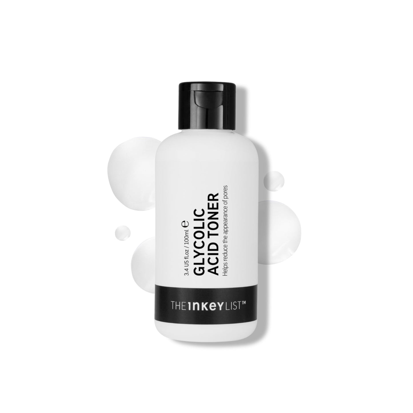 The INKEY List 10% Glycolic Acid Toner 3.4 Fl Oz, Includes Witch Hazel, Pore Minimising Toner, Brightens Skin, Vegan Friendly, Suitable for Normal/Oily Skin