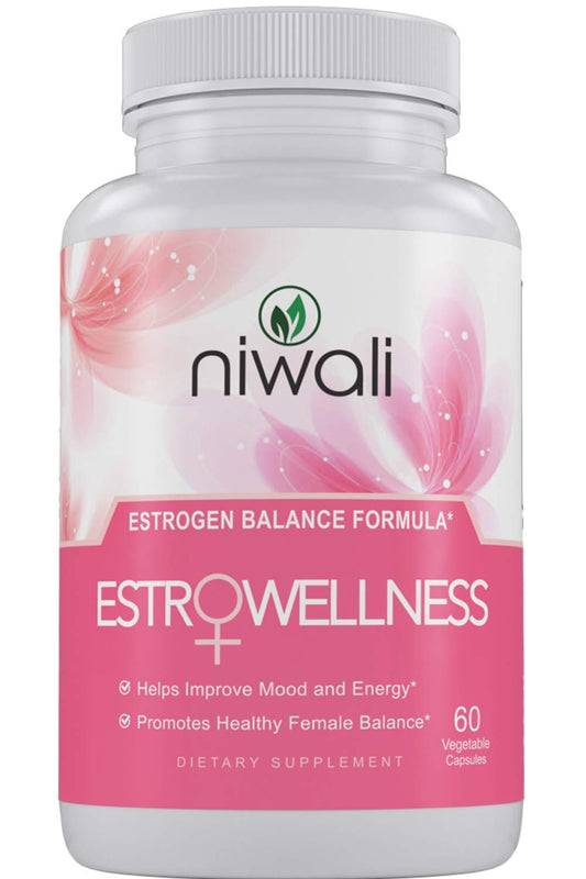 Estrogen Capsule for Women - Female Hormone Balance Supplement Menopause Mood and Energy Support - Restores Healthy Estrogen Levels | 60 Non-GMO Vegetarian Veggie Capsules