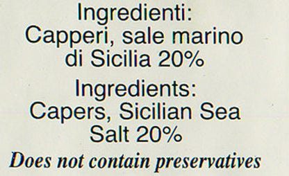 Antonino Caravaglio Salted Capers, 3.2 Ounce