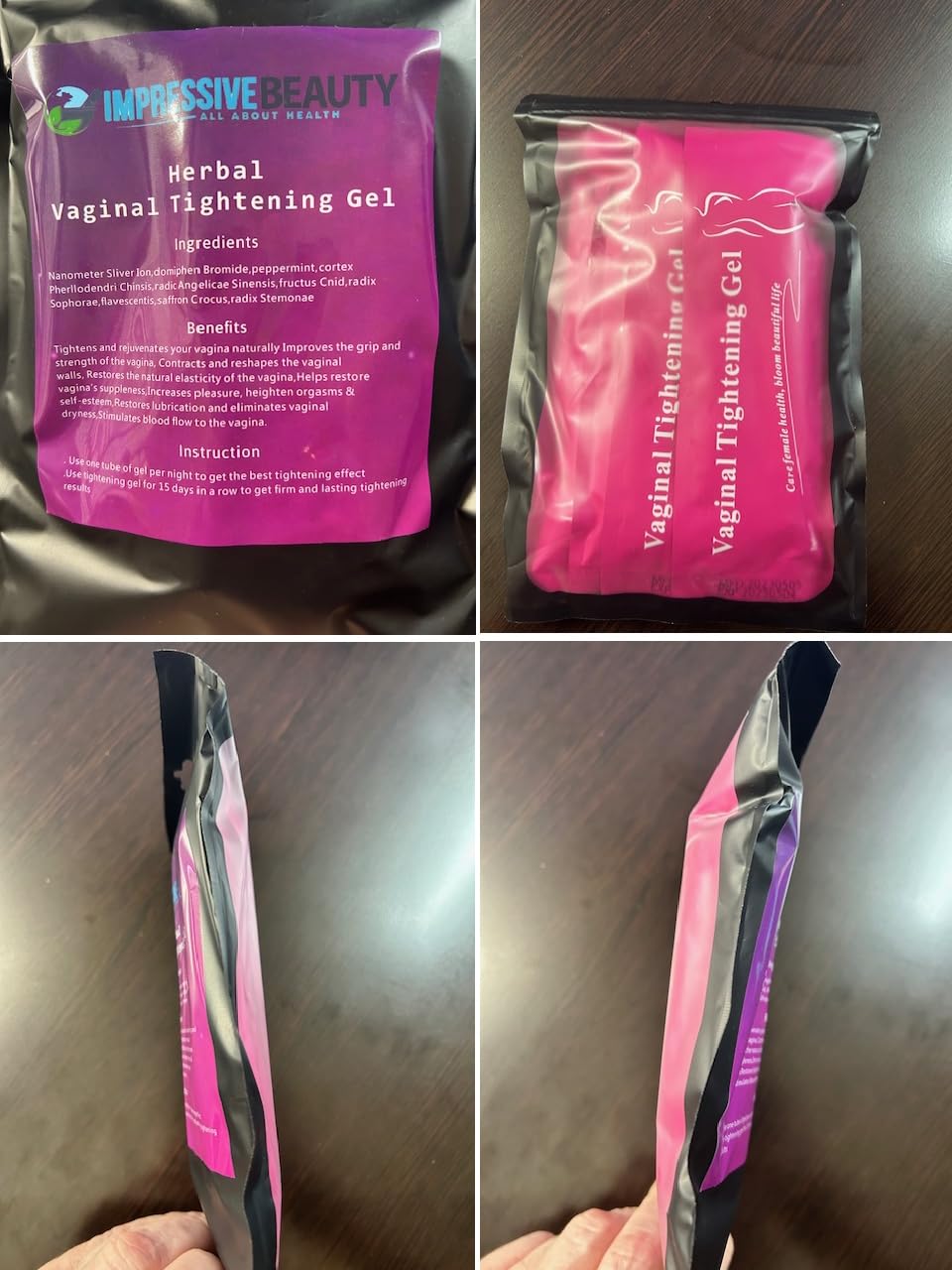 Impressive Beauty Premium Vaginal Tightening Gel Cream for Vag - Essential All Natural Feminine Care Rejuvenation Vag Tightening Product (5 Pack)
