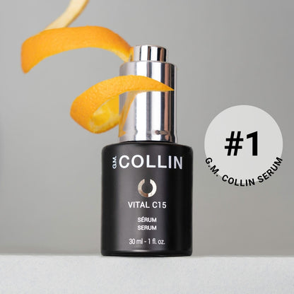 G.M. COLLIN Vital C15 Serum | Anti-Aging Facial Serum with Vitamin C | Helps Improve the Appearance of Fine Lines