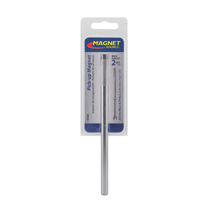 Master Magnetics Neodymium Magnetic Pick-Up Tool with Pocket Clip - 5.75" Length, 2 lb Hold, 07264