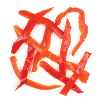 Roland Foods Fire Roasted Red Pepper Strips, Specialty Imported Food, 5.51 Pound, Pack of 1