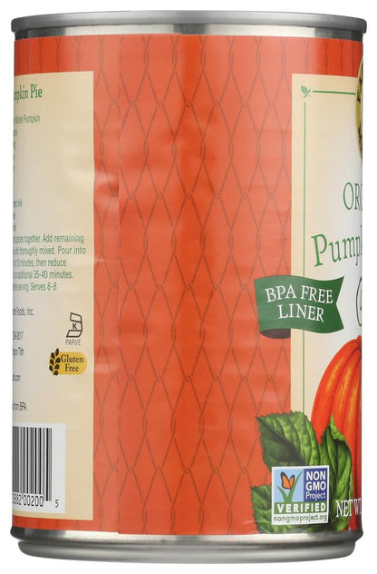 Farmer's Market Organic Canned Pumpkin -- 15 oz - 2 pc