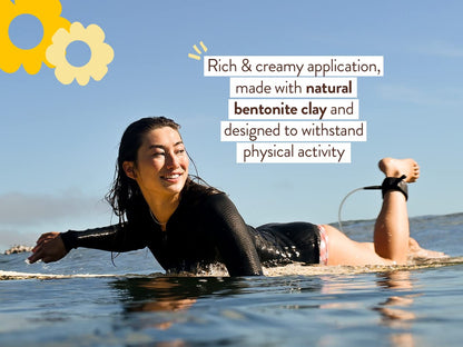 Babo Botanicals Swim & Sport Mineral Sunscreen Balm SPF50 - Natural Zinc Oxide - For Face & Body - For all Ages - Dermatologist Tested - Cruelty-Free - Fragrance-Free - EWG Verified - Water Resistant