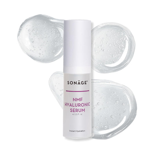 Sonage NMF Hyaluronic Acid Serum: Anti-Aging Face Plumping Serum | Ultra Hydrating for Dehydrated Skin
