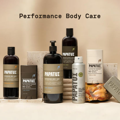 PAPATUI by Dwayne Johnson Full Body Deodorant Spray for Men | Aluminum-Free Odor Protection, Moisture Absorption, Long Lasting Scent | Cedar Sport | 5oz