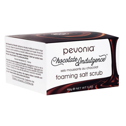Pevonia Chocolate Indulgence Foaming Salt Scrub, 5 oz.