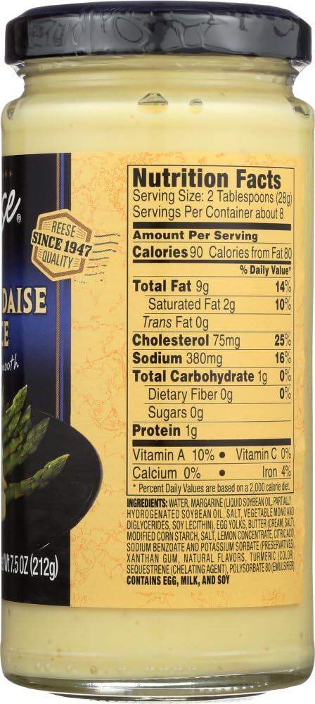 Reese Hollandaise Sauce 7.5 oz