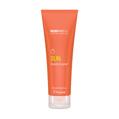 FRAMESI Morphosis SUN Conditioner, Defends Against UV Rays, Chlorine Damage, and Salt, Moisturizes and Restores Hair Hydration, Natural Ingredients, Color Safe