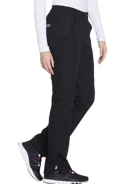 Workwear Originals Women Scrubs Pant Mid Rise Straight Leg Pull-on Cargo WW210