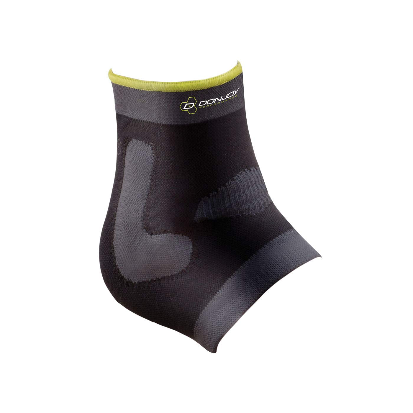 DonJoy Performance Deluxe Knit Ankle Compression Sleeve with J Buttress and Closed Heel for Mild Sprains, Strains, Inflammation, Swelling, Tendonitis, Arthritis