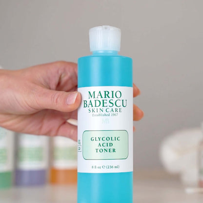 Mario Badescu Glycolic Acid Toner for Dry and Combination Skin, Alcohol-Free Facial Toner for Aging Skin, Formulated with Exfoliating Glycolic Acid & Antioxidant Grapefruit Extract