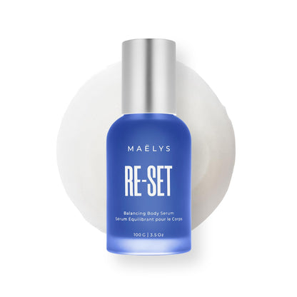 MAËLYS RE-SET Balancing Body Serum - Visibly Hydrating Body Serum to Reduce Appearance of Blemishes for Even-Looking Skin (3.5 Fl Oz)