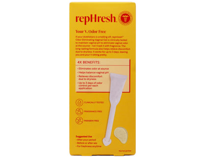 RepHresh Vaginal Gel, 0.07 Oz Each, 4 Count (Pack of 3)