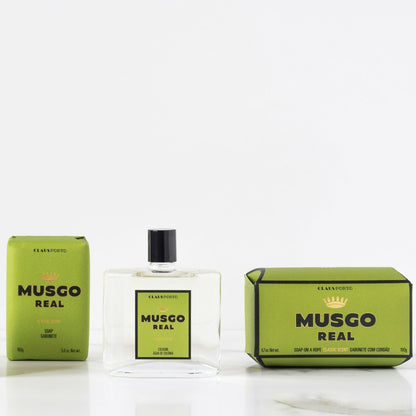 Claus Porto - Musgo Real Cologne Classic Scent | Timeless, Invigorating, Alluring | Citrus, Bergamot, Patchouli, Musk (100 mL | 3.4 fl oz)