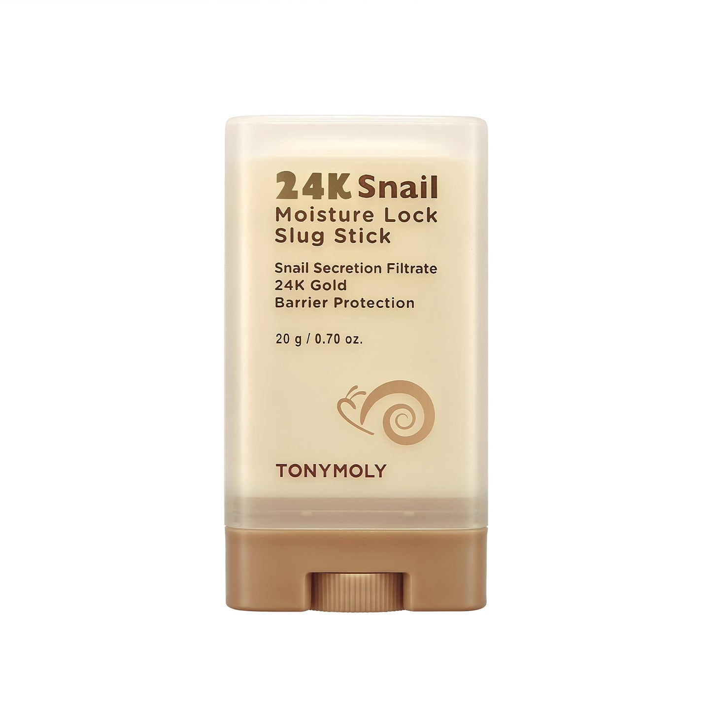 TONYMOLY 24K Snail Moisture Facial Stick 20g – Hydrating Multi Balm with Snail Mucin & 24K Gold for Glowing Skin, Anti-Aging Skincare, Moisture Barrier Protection, Korean Skincare