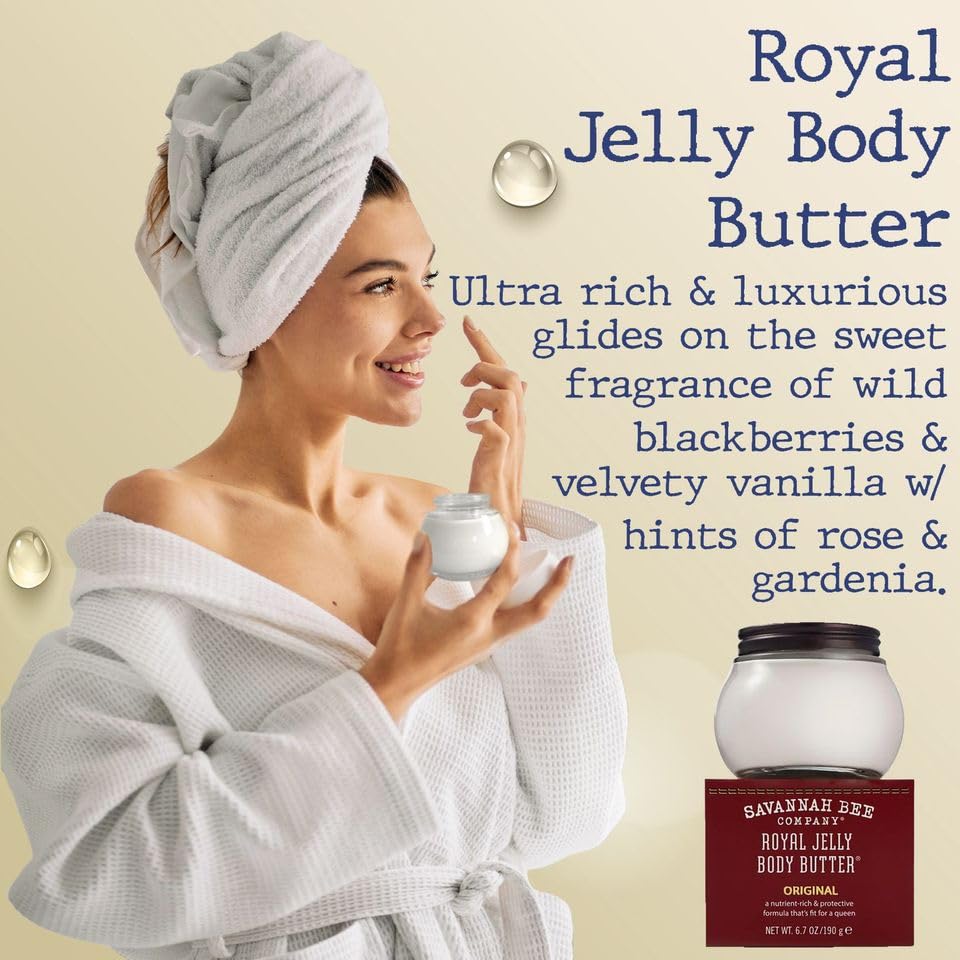 Savannah Bee Company Royal Jelly Body Butter - Deep Hydrating Body Butter