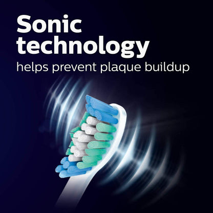 Philips Sonicare 3100 Power Toothbrush, Rechargeable Electric Toothbrush with Pressure Sensor, Deep Pink HX3681/06