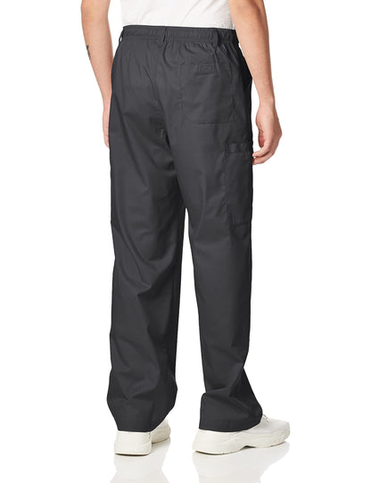 WonderWink Men's Cargo Pant, Pewter, Medium