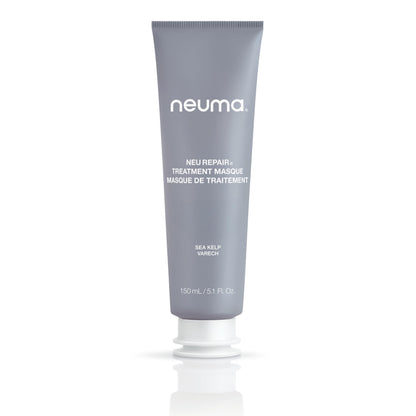 Neuma Neu Repair Treatment Masque, Hair Mask for Damaged Hair– Restores, Strengthens, Softens, Smooths, Nourishes, Revives, Protects, Lemon, Lavender & Fir Needle Scent