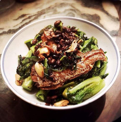 Dace (Fried & Whole) w/ Salted Black Bean in Oil 豆豉鯪魚 6 cans