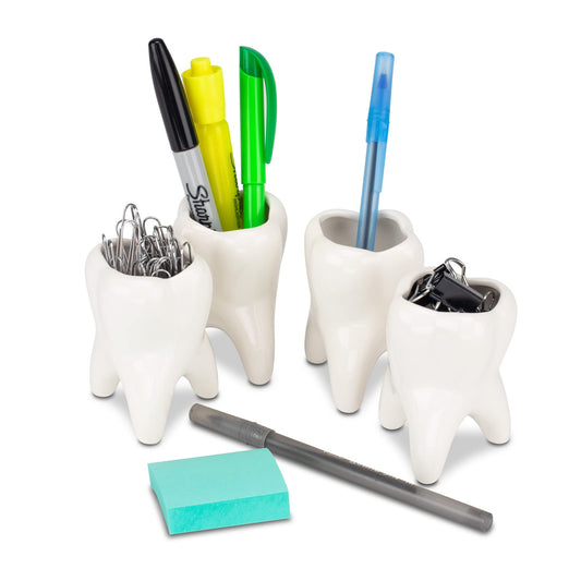 Practicon 9099210 Mini Molar Vase, Pack of 4