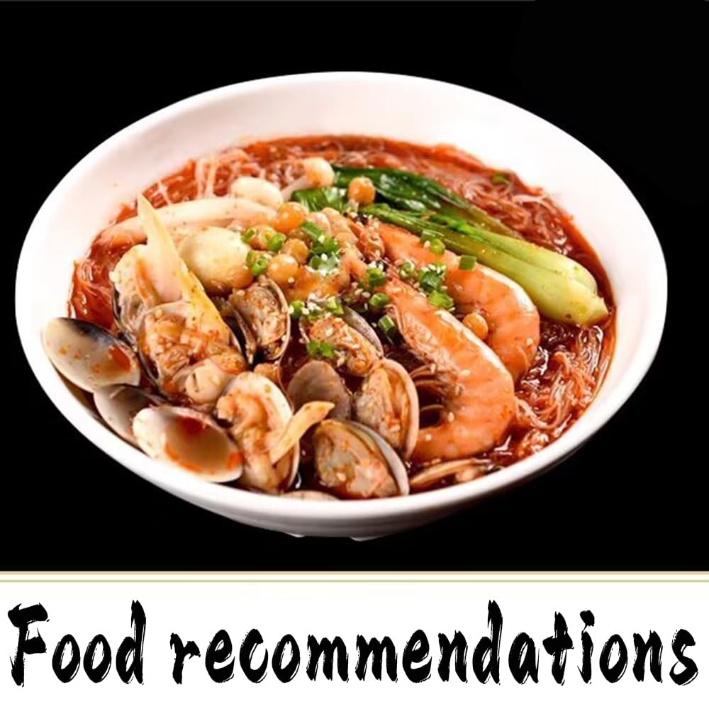 Glass Noodles，LungKuw Mung Been Threads Noodle，Fine Mung Been Glass Noodles for Stir-fries, Soups, Salads, 500g/17.6oz