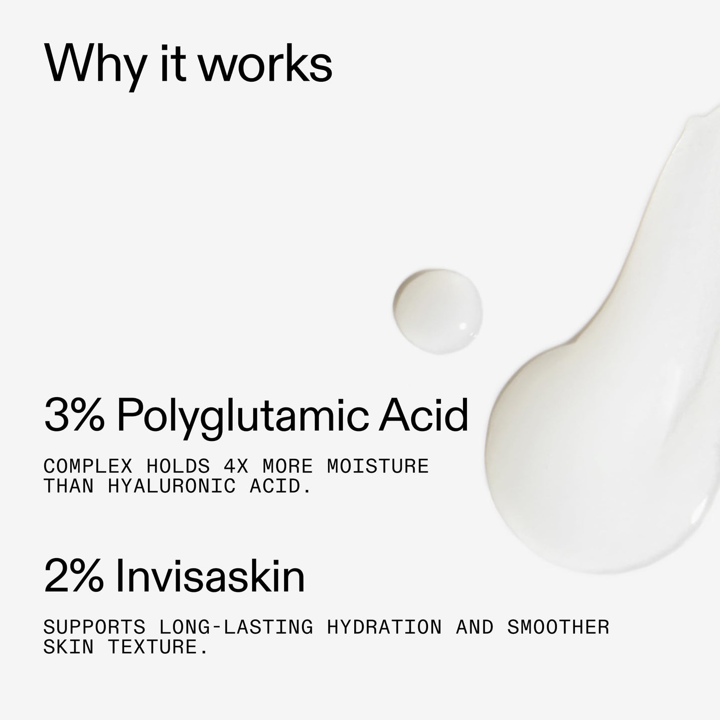 The INKEY List Polyglutamic Acid Serum, Face Serum to Moisturize Dry Skin, Reduce Fine Lines and Boost Radiance, 1.0 fl oz