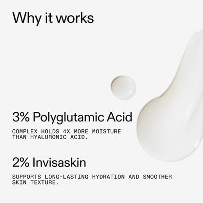 The INKEY List Polyglutamic Acid Serum, Face Serum to Moisturize Dry Skin, Reduce Fine Lines and Boost Radiance, 1.0 fl oz