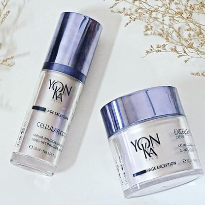 Yonka Cellular Code Serum | Anti-Aging Face Serum | Firm Skin and Soften Appearance of Wrinkles with Cell-Energy Natural Youth Complex | Paraben-Free | 1.01 fl oz