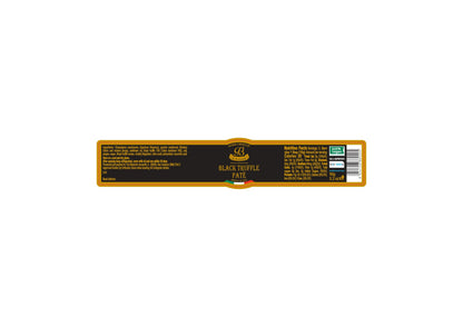 La Rustichella - 100% KOSHER Black Truffle Patè - Certified Kosher Recipe - Vegan, Gluten-Free, Cholesterol-Free, 100% Made in Italy (3.17 oz | 90 gr)