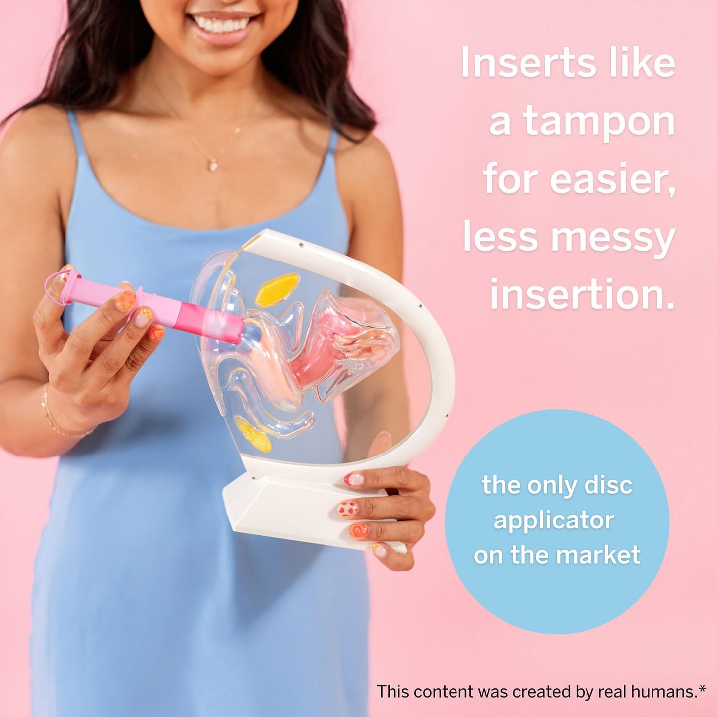 Pixie Menstrual Disc Kit for Feminine Care - Pixie Discs are Designed to Remove Like Tampons - 100% Medical-Grade Silicone - Best Period Disc Starter Kit - Proven to Become A Successful Disc User