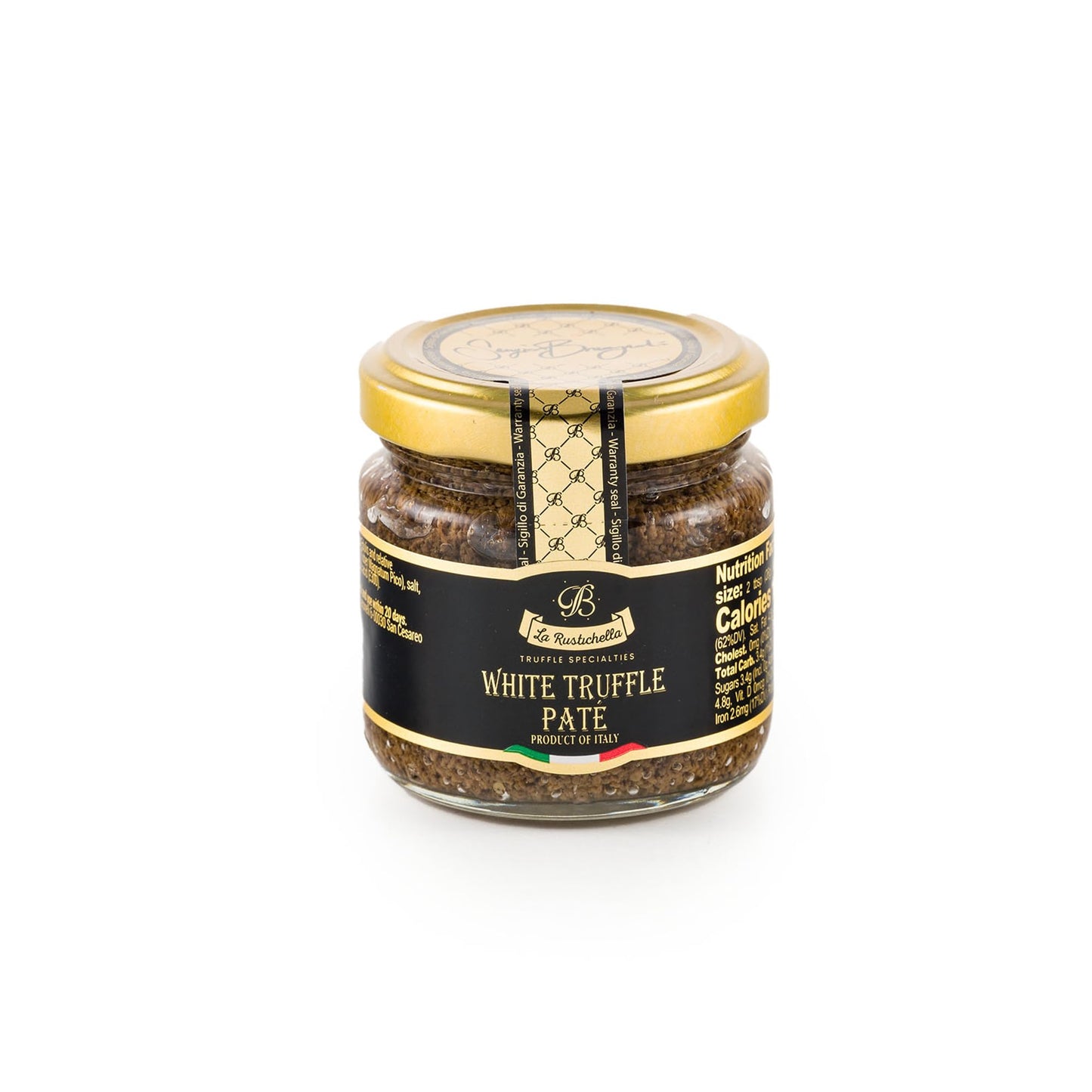 La Rustichella - White Truffle Patè 3.17 oz (90 gr) - 100% Made in Italy | Vegan, Gluten-Free, Cholesterol-Free