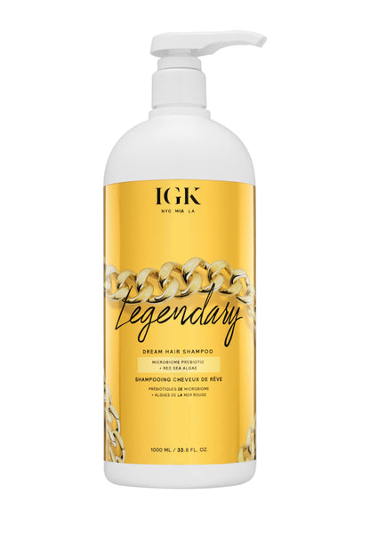 IGK LEGENDARY Dream Hair Shampoo | Healthy + Hydrated + Shine | Vegan + Cruelty Free |