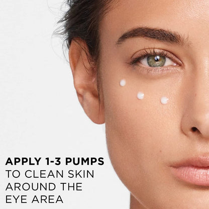 Vichy Mineral 89 Eye Serum, Hyaluronic Acid and Caffeine Cream, Under Eye Cream For Dark Circles, Hydrating & Puffiness Reducer, Opthalmologist Tested