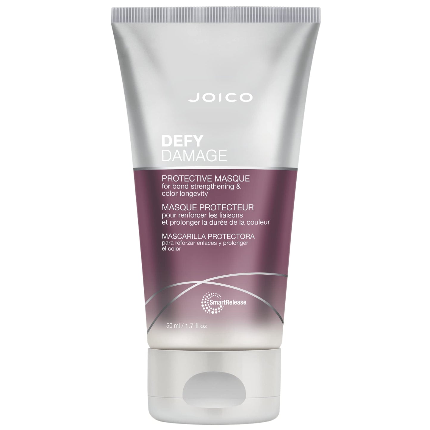 Joico Defy Damage Protective Masque | for Color-Treated Hair | Strengthen Bonds & Preserve Hair Color | with Moringa Seed Oil & Arginine