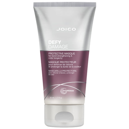 Joico Defy Damage Protective Masque | for Color-Treated Hair | Strengthen Bonds & Preserve Hair Color | with Moringa Seed Oil & Arginine