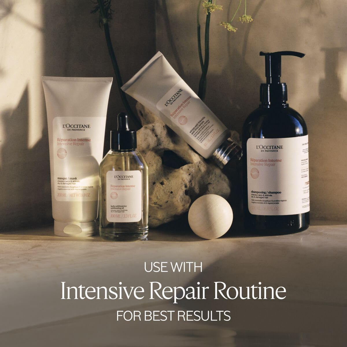 L'Occitane Intensive Repair Anti-Frizz Serum 3.30 fl. oz