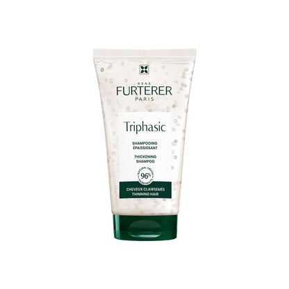 Rene Furterer TRIPHASIC Thickening Shampoo – For Thinning Hair – Improves hair density & strength – Scalp Nutrition – Rosemary Oil - For Men & Women - Color Safe
