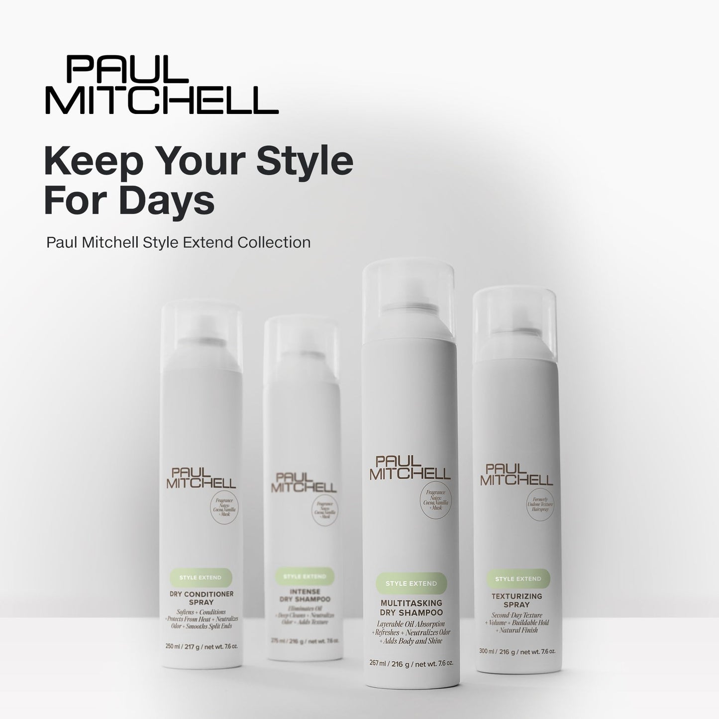 Paul Mitchell Multitasking Dry Shampoo, Refreshes + Adds Body, For All Hair Types
