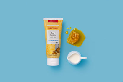 Burts Bees Body Lotion for Normal to Dry Skin with Milk & Honey, 6 Oz (Package May Vary)