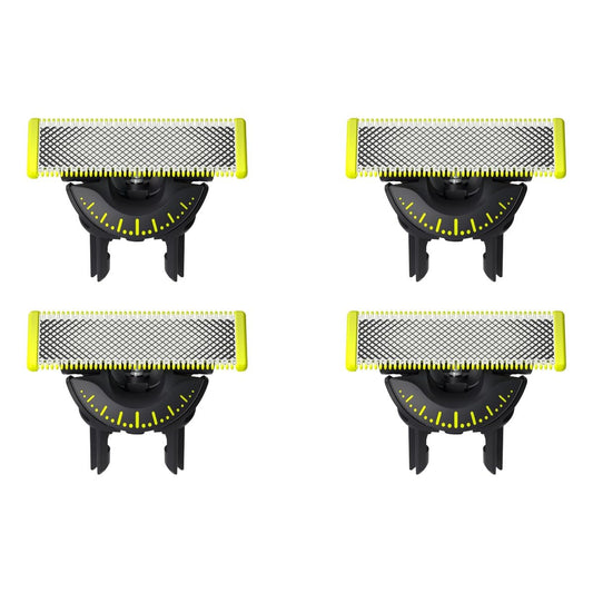 Philips OneBlade 360 Replacement Blades, for OneBlade Electric Shaver and Trimmer, 4 Pack, Model QP440/50