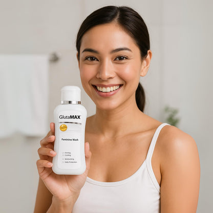 Tone and Firm Feminine Wash, Daily Hygiene with Glutathione Tea Tree and Collagen Intimate Cleanser for Women - 50ml x 3 Bottles